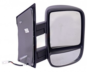 Зеркало ГАЗель Некст с электро приводом и обогревом Правое (2 ножки)(фургон,борт)