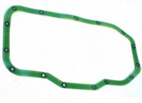 Прокладка (поддона) картера ЗМЗ-406, 405 с металл. шайбами силикон MVQ зеленый