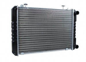 Радиатор охлаждения ГАЗ 3302 под рамку (3-х рядный алюмин.) Триумф